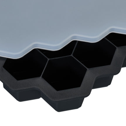 Silicone ice cube mold set of 3
