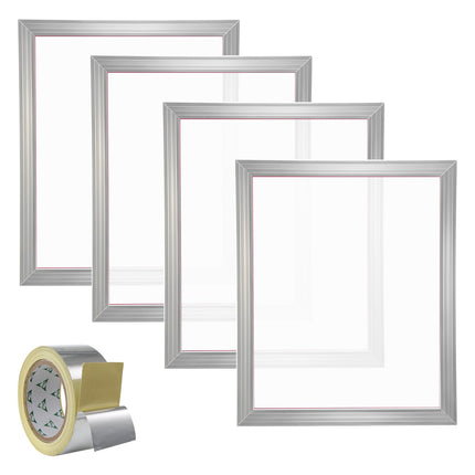 Silk Screen Printing Frames, 4-Pack 20x24 In, 355 Mesh