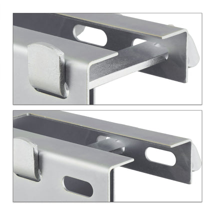 Silver Metal Trailer Lock