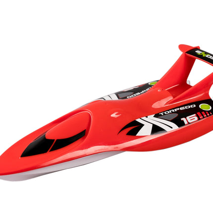 Silverlit Exost Radio Control Boat Torpedo, Red, Scale 1:18