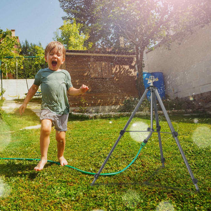 Silver pulsation sprinklers with stand