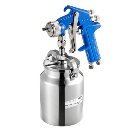 Siphon Feed Spray Gun, 1000ml Cup, 1.8mm Nozzle