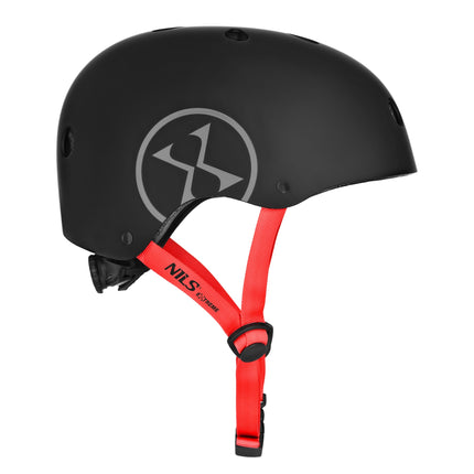 Skate Helmet, Adjustable Dial, 11 Vents, L 58-61 cm, Black