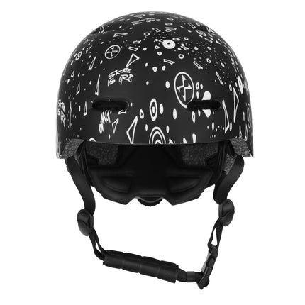 Skate Helmet, Black, M (55-58 cm), Lightweight, Ventilated