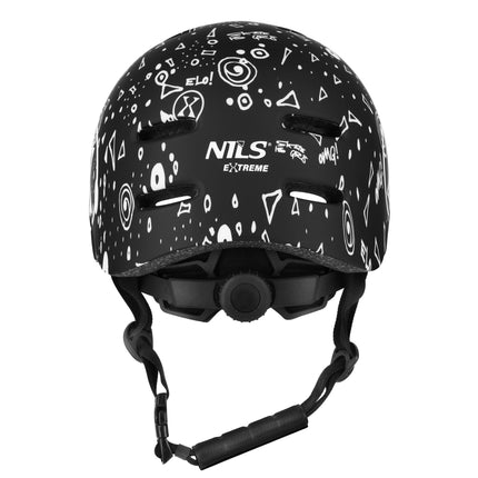 Skate Helmet, Black, S (52-56 cm), Lightweight, Ventilated