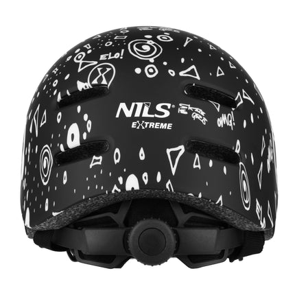 Skate Helmet, Black, S (52-56 cm), Lightweight, Ventilated