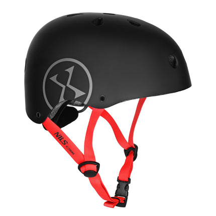 Skate Helmet, Black, Size M 55–58 cm, Dial Fit