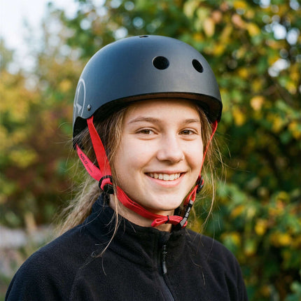 Skate Helmet, Black, Size S 52–56 cm, Dial Fit