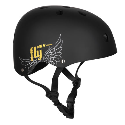 Skate Helmet, Gold, M 55-58 cm, Dial Fit, 11 Vents