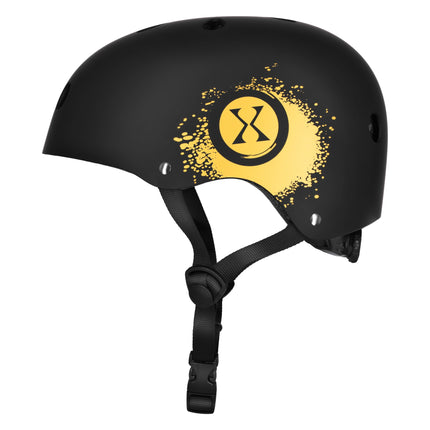 Skate Helmet, Gold, M 55-58 cm, Dial Fit, 11 Vents