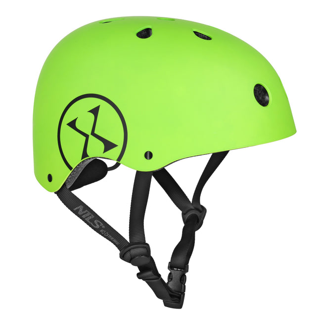 Skate Helmet, Green, Size S 52–56 cm, Dial Fit
