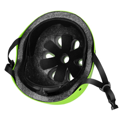 Skate Helmet, Green, Size S 52–56 cm, Dial Fit