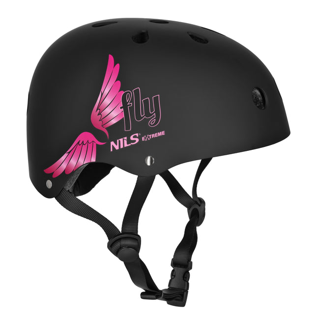 Skate Helmet, Pink, Size S 52–56 cm, Dial Fit