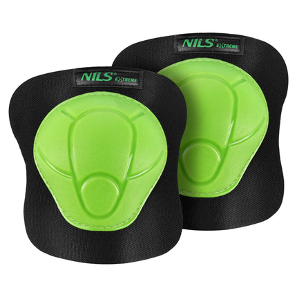 Skate Protective Gear Set, Wrist Elbow Knee, Green M