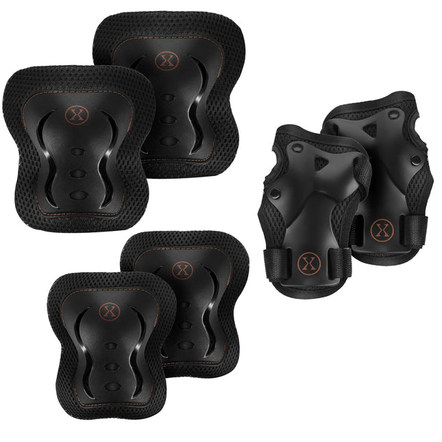 Skate Protective Gear Set – Wrist, Elbow, Knee Pads, M