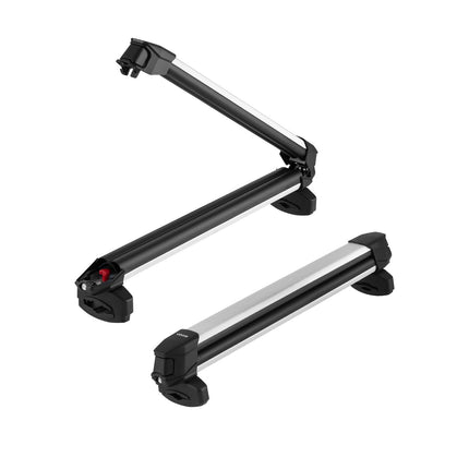 Ski And Snowboard Roof Rack, 6 Skis or 4 Boards, Lock