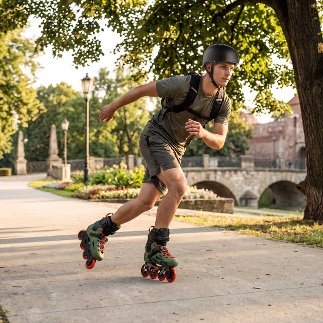 Slalom Inline Skates, Size 47, 80mm Wheels