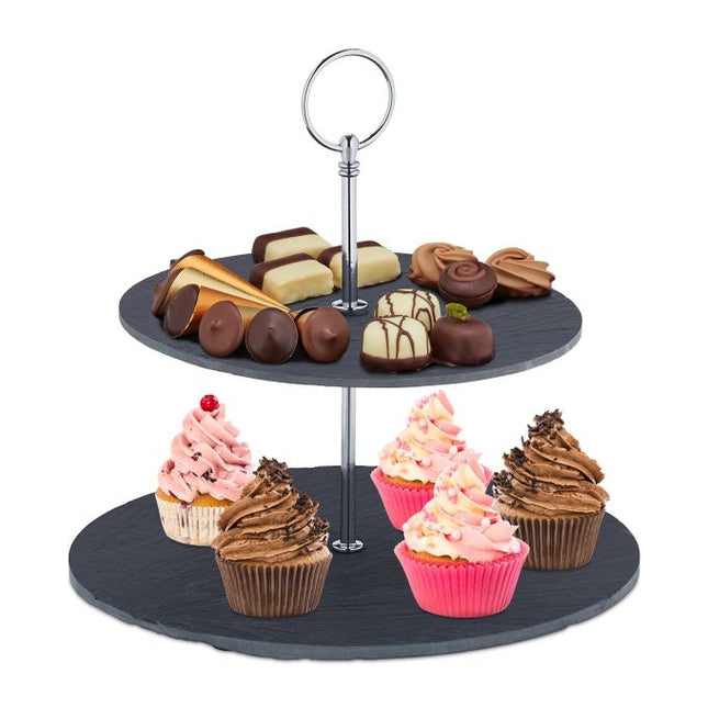 Slate etagere 2 levels
