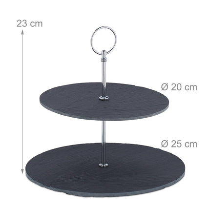 Slate etagere 2 levels