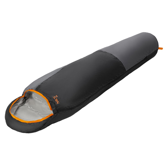 Sleeping Bag, Ultra Light, Gray-Orange, Compact