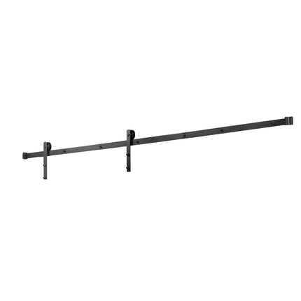 Sliding Barn Door Hardware Kit, 10FT Track, 330 lb, Black