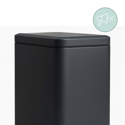 Slim Pedal Bin, 10L – Soft-Close, Hands-Free