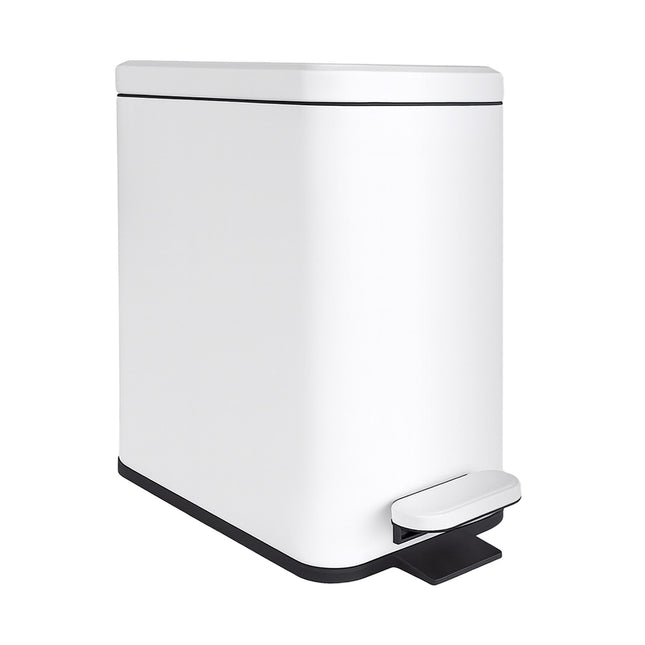 Slim Pedal Bin, 10L – Soft-Close, Hands-Free
