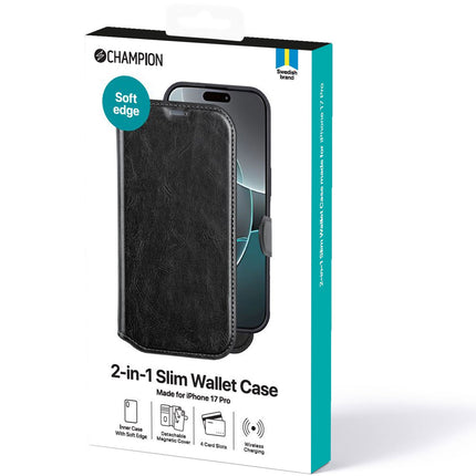Slim Wallet Case for iPhone 17 Pro
