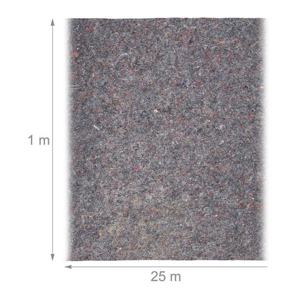 Slip-Resistant Floor Protection Fleece, 1x25m, 220g/m²