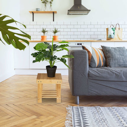 Small bamboo stool