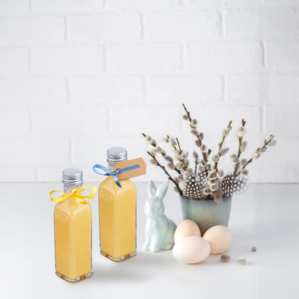 Small bottles in a set
