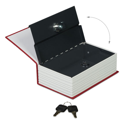 Small lockable book compartment