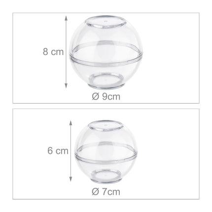 Small plastic food containers