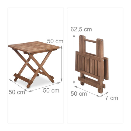 Small wooden table