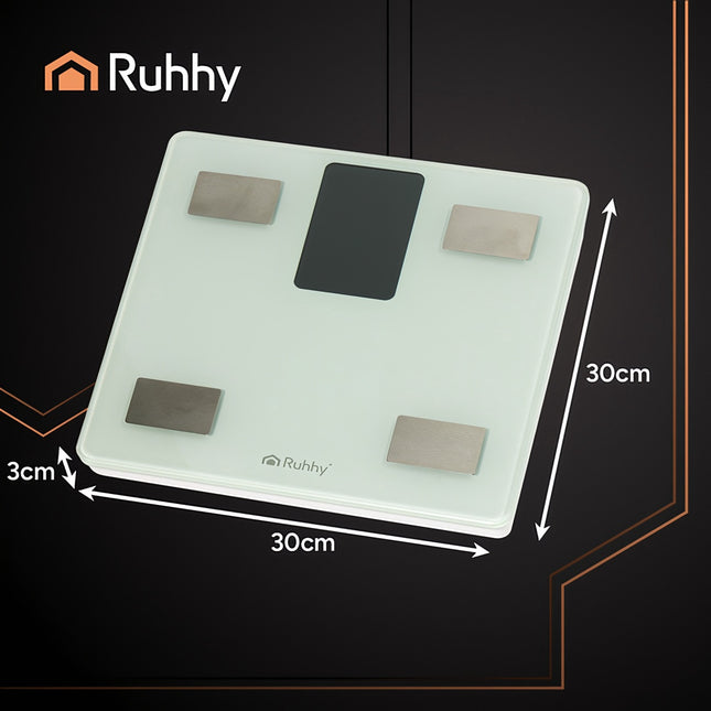 Smart Bathroom Scale, Body Composition Analysis, 226kg Capacity