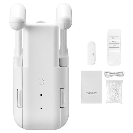 Smart Curtain Opener for Roman Rods, App Remote, Hub, Alexa