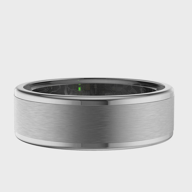 Smart Health Tracking Ring, Stainless Steel, XXS