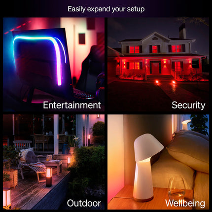 Smart LED Bulb E27 60W 806lm, White & Color Ambiance