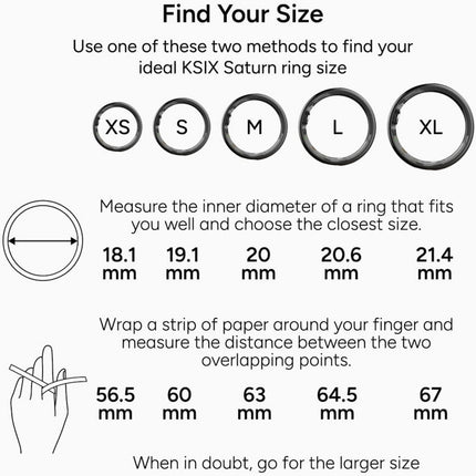 Smart Ring Saturn - XS