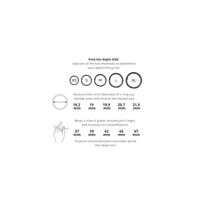 Smart Ring with Display, Size XS