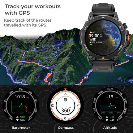 Smartwatch Explorer GPS - Black