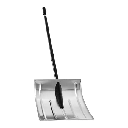 Snow Shovel, 16-Inch Aluminum Blade, Detachable Handle