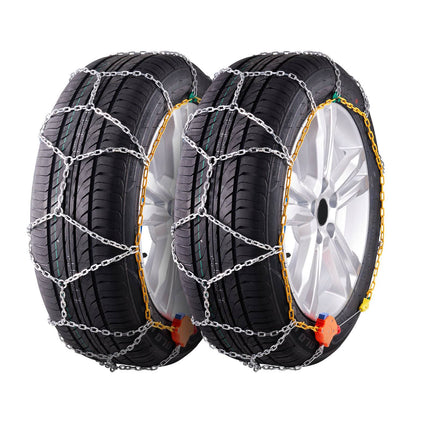 Snow Tire Chains, Manganese Alloy Steel, Set of 2