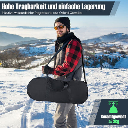 Snowshoes Set with Adjustable Poles and Carry Bag