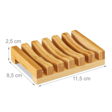 Soap dish in bamboo