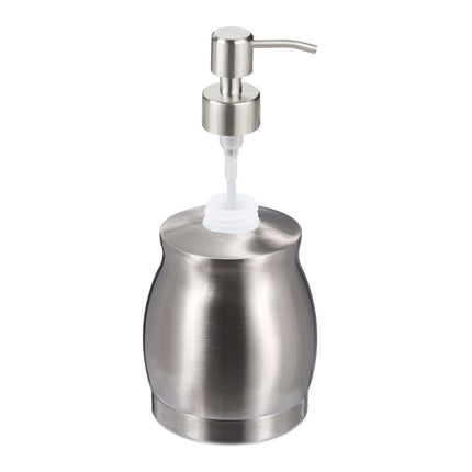 Soap pump in stainless steel 390 ml