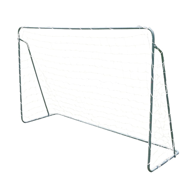Voetbaldoel met net, stalen frame, 240 cm