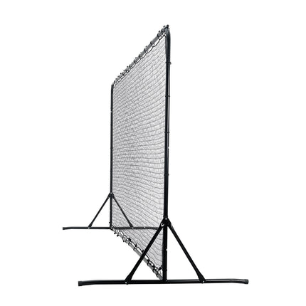 Soccer Rebounder Net 12x6 Ft, Iron Frame, Carry Bag