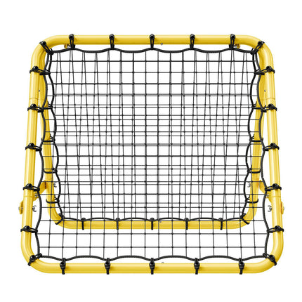 Soccer Rebounder Net 40 x 35 x 37 In, Adjustable Angle