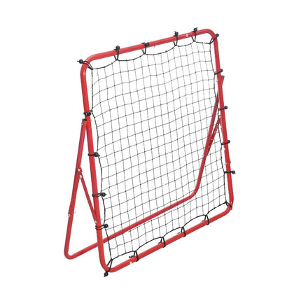 Soccer Rebounder Net 99x99 cm, Foldable Kickback Trainer